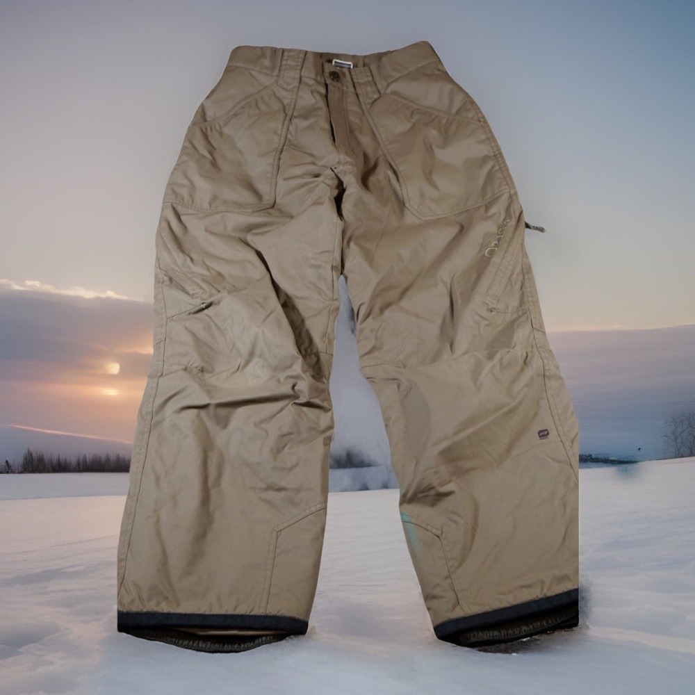 Orage PRIME Ski Pants Women's 14/XL Khaki Waterproof & Breathable‎ Insulated